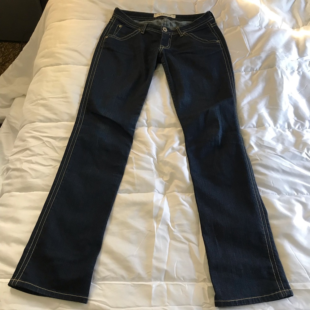 Hudson dark wash skinny jeans size 27 - Picture 5 of 8
